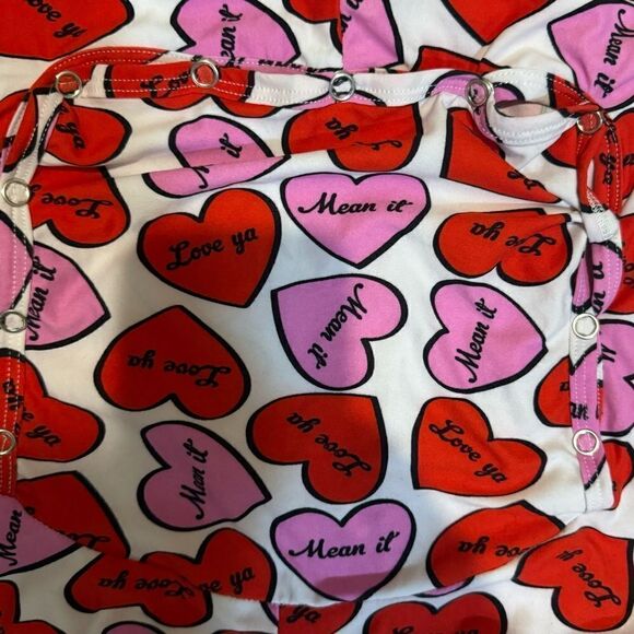 FN Love Valentines Butt Flap Pajamas - Picture 3 of 4